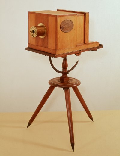 Daguerreotype camera by Alphonse Giroux of Paris by French School
